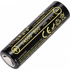 Аккумулятор Li-Ion LiitoKala 14500 Lii-14A (800 mah)