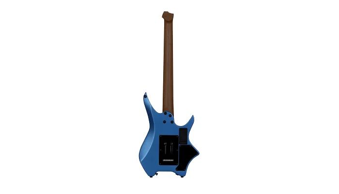 Безголова електрогітара HILS HN5L S/MEB, Satin Metallic Electric Blue (лівостороння), фото № 2