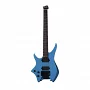 Безголова електрогітара HILS HN5L S/MEB, Satin Metallic Electric Blue (лівостороння)