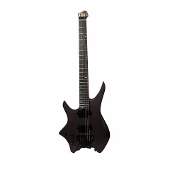 Безголова електрогітара HILS HN5L S/MDP, Satin Metallic Deep Purple (лівостороння)