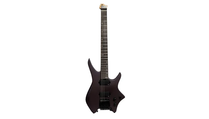 Безголова електрогітара HILS HN3 S/MDP (Satin Metallic Deep Purple), фото № 2