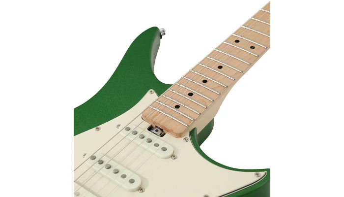 Безголова електрогітара HILS HNS1M S/MEG (Satin Metallic Emerald Green), фото № 7