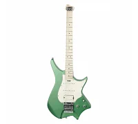 Безголова електрогітара HILS HNS1M S/MEG (Satin Metallic Emerald Green)