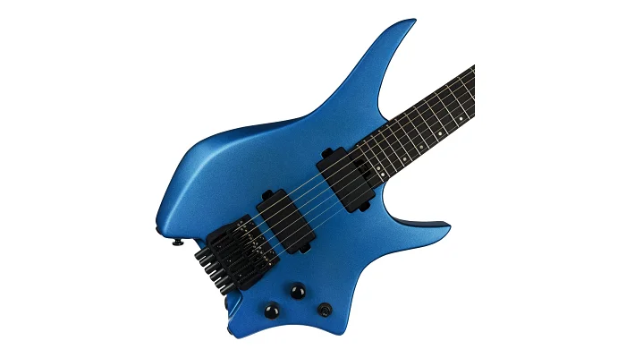 Безголова електрогітара HILS HN3 S/MEB (Satin Metallic Electric Blue), фото № 4