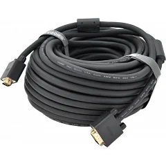Кабель VGA VEGGIEG VG-20 (тато-тато), 3+6, 20 м