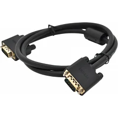 Кабель VGA VEGGIEG VG-1 (тато-тато), 3+6, 1 м