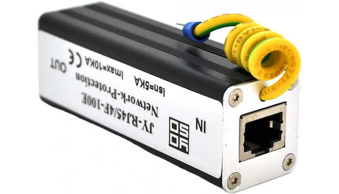 Грозозахист LAN YOSO JY-RJ45/4F-100E (Network Lightning)