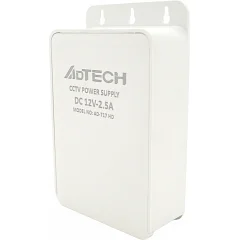 Імпульсний адаптер живлення ADtech 12 В/2,5 А (30 Вт) Plastic Box IP63