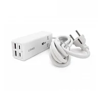 Сетевой фильтр Voltronic LDNIO SС1418 (1 Розетка + 2 USB +2 Type-C) 2 м, white