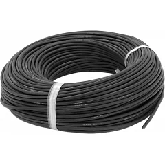 Кабель силіконовий луджений Voltronic AWG 12 (Black), 100 м