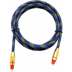 Кабель оптичний цифровий Voltronic (6 мм, 3 м), Blue/Gold