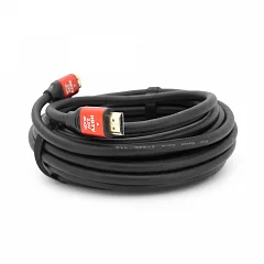 Кабель HDMI-HDMI Merlion V-Link High Speed, v2,0, OD-8.2mm, Black/Red