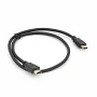 Кабель HDMI-HDMI HIGH SPEED Merlion v1.4, OD-7.5mm, 0.8m