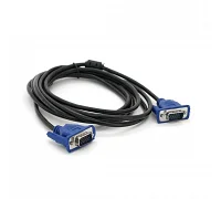 Кабель VGA 3+2 Merlion «тато-тато», 2 ферити (3 м)