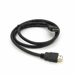 Кабель HDMI-HDMI HIGH SPEED Merlion v1.4, OD-7.5mm, 1 m