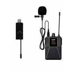 Беспроводная микрофонная система с петличным микрофоном EM TA-U06P USB