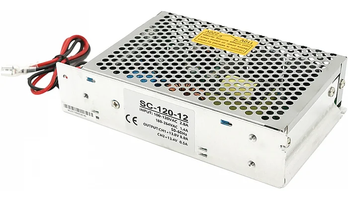 ДБЖ перфорований Voltronic SC-120 (13.8V, 8А), з LED-індикацією, фото № 2