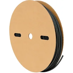 Термоусадочная трубка Voltronic 6 мм, 100 м (рулон), black