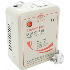 Перетворювач напруги Voltronic TM111-3000VA (220-110 В) + універсальна розетка