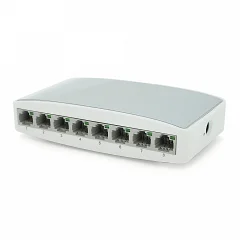 Ethernet-комутатор ONV-H1008S у пластиковому корпусі, 8 портів по 100 Мб, 5 В/1 А·год