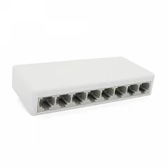 Комутатор JY 5008S, 8 портів Ethernet 10/100 Мбіт/с, DC 5