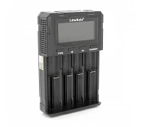 Универсальное зарядное устройство Liitokala Lii-KU4, 4 канала, LCD display, поддерживает Li-ion, Ni-Mh/Li-ion/HV/LiFePo4