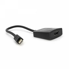Конвертер VEGGIEG V-Z616 MiniDisplay Port (папа) на HDMI (мама), Black