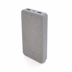 Портативний зарядний пристрій Ttec Mophie 15000 мА·год, вихід: 2×USB + Type-C, 20 Вт (сірий)