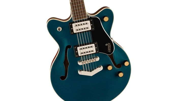 Гітара напівакустична GRETSCH G2655 STREAMLINER CENTER BLOCK JR. DOUBLE-CUT WITH V-STOPTAIL MIDNIGHT SAPPHIRE, фото № 4