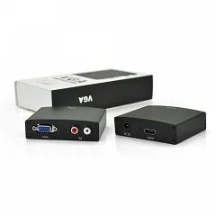 Активный конвертер HDMI (input) на VGA (output) Voltronic + Audio Adapter (Black)