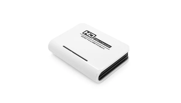 Активний конвертер HDMI (вхід) на VGA (вихід) Voltronic + аудіоадаптер (білий), фото № 2