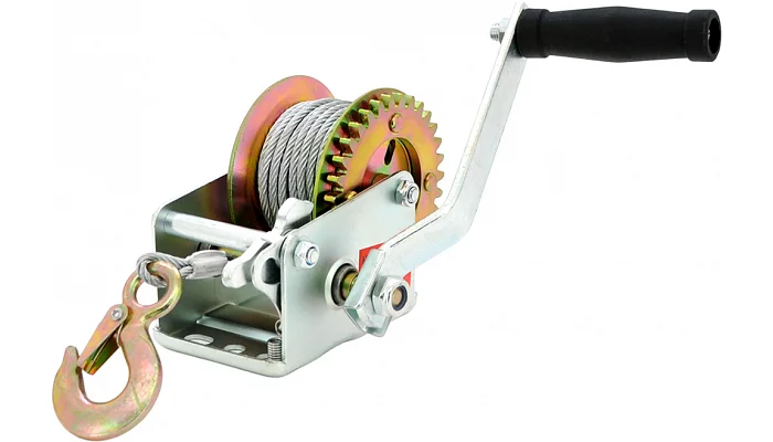 Лебедка барабанная ручная Voltronic WO800LB (7 м, до 230 кг), фото № 1