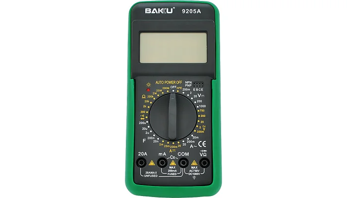 Мультиметр BAKKU BK-9205A, фото № 1