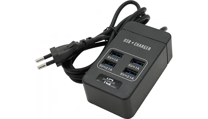 Сетевой фильтр Voltronic ТВ-Т05, 4 USB, 1.5 м (Black), фото № 1