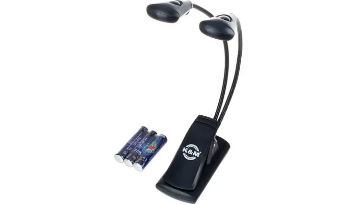 Світильник для пюпітра Konig & Meyer 12246 Music Stand Light Double 4 LED Flexlight, фото № 10