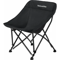 Стілець складаний Naturehike Stellaluna T04 CNK2550JJ022, вуглецева сталь (чорний)