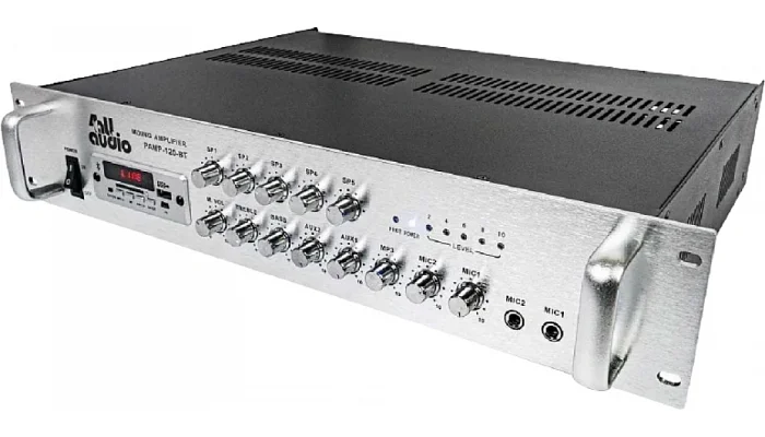 Комплект звуку 4all Audio SET 4xWALL 420 IP55 Black 1xPAMP-120-5Zi, фото № 4