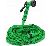 Садовый шланг 8.8-30м/100ft Voltronic KY-300G + распылитель, насадка на кран (Green)