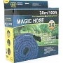 Садовый шланг 8.8-30м/100ft Voltronic KY-300B + распылитель, насадка на кран (Blue)