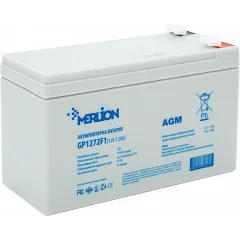Акумуляторна батарея AGM MERLION GP1272F1 12 В/7,2 А·год (біла)