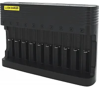 Універсальний зарядний пристрій Voltronic MS-10810A, підтримує Li-ion AA (R6), AAA (R03), 16340, 18650