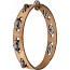 Тамбурин Meinl Traditional Wood TA1WB (1 ряд) Stainless Steel, Walnut Brown 10"
