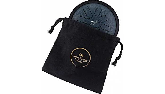 Глюкофон Meinl Sonic Energy SSTD2NB Steel Tongue Drum G-Minor (7") Navy Blue, фото № 4