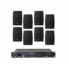 Комплект звуку DV audio LA1208PB4B для приміщення до 160 м.кв