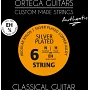 Струни для класичної гітари Ortega Custom Authentic Regular Nylon NYA44EH Extra Hard Tension