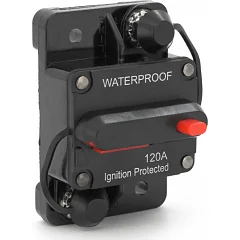 Автоматический выключатель/предохранитель постоянного тока 12-48V,GG-CB5 Waterproof 120A (однополюсный)