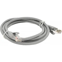Патч-корд литой VEGGIEG, CCA, UTP, RJ45, Cat.5e, 5m, серый