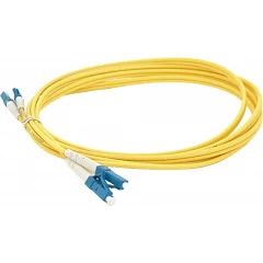Патч-корд оптический Merlion LC/UPC-LC/UPC DUPLEX 3.0mm, оболочка LSZH, 2 м