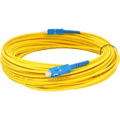 Оптичний патч-корд Voltronic SC/UPC-SC/UPC 3,0 мм, оболонка LSZH, 15 м