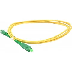 Патч-корд оптический Merlion SC/APC-SC/APC 3.0mm, оболочка LSZH, 2 м